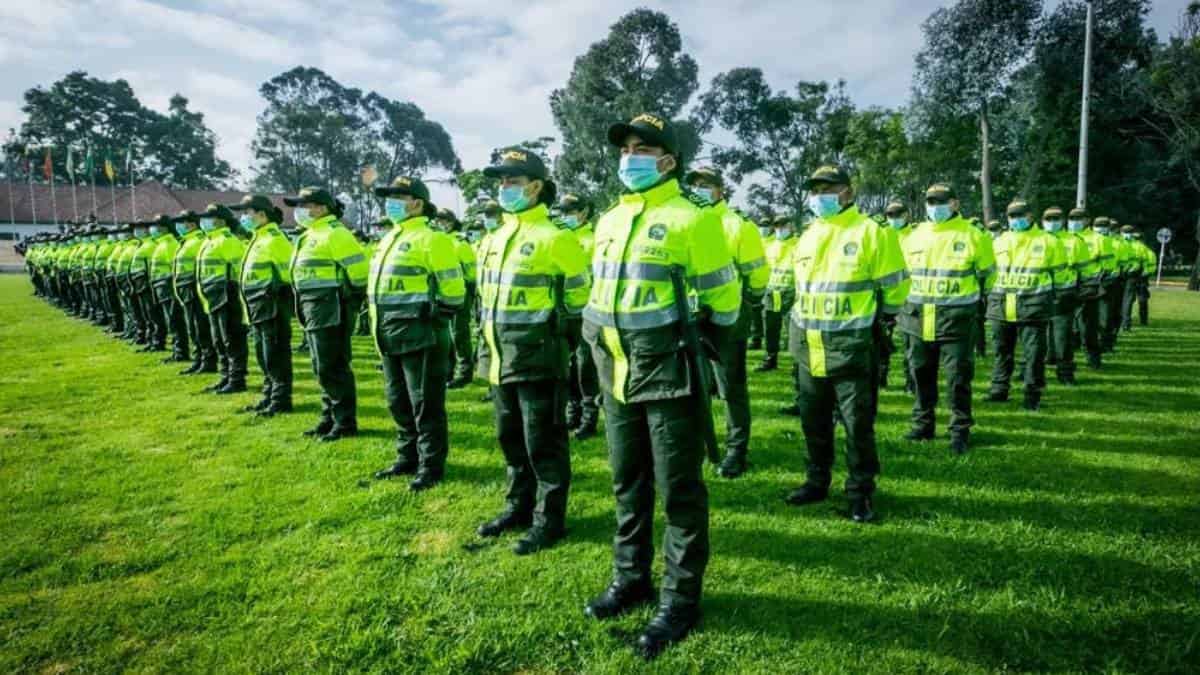 Bogotá recibió a mil agentes de la Policía para reforzar seguridad