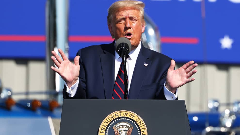 Trump pierde aceptación al interior de la tropas