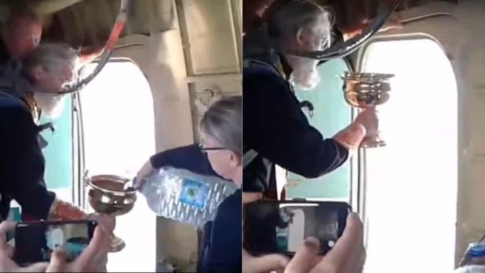 Riegan agua bendita sobre una ciudad para ‘curar’ la lujuria y el consumo de drogas y alcohol