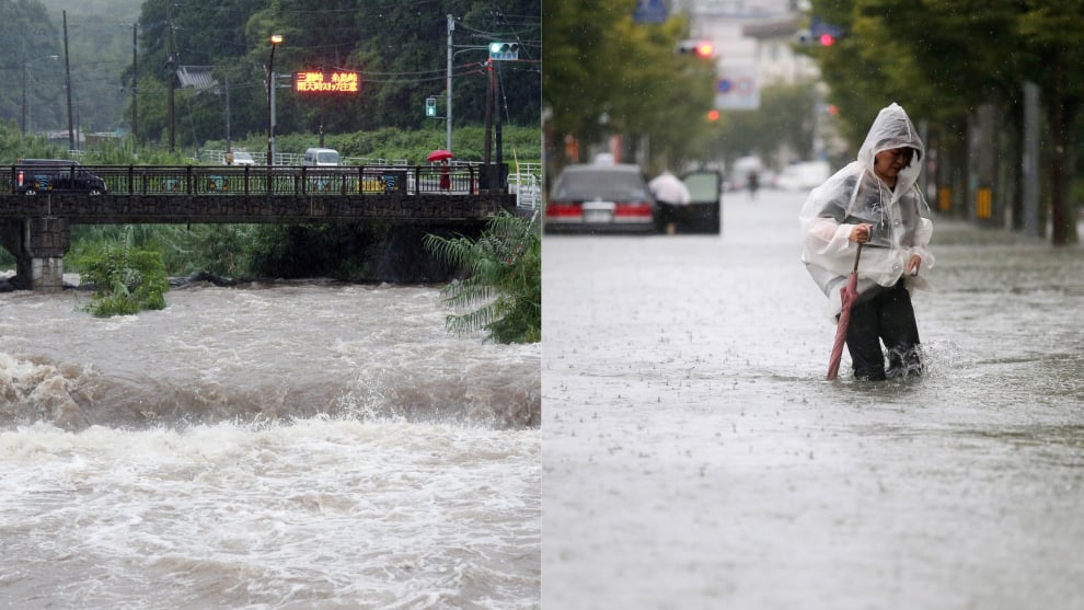 Alerta máxima en Japón por lluvias torrenciales y graves inundaciones