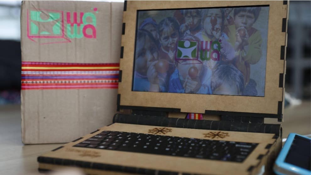 El computador portátil ecológico creado por peruanos que promete durar 15 años