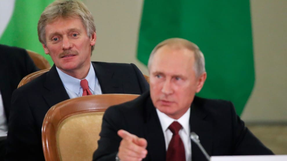 Portavoz de presidente ruso, Vladimir Putin, afirma tener coronavirus