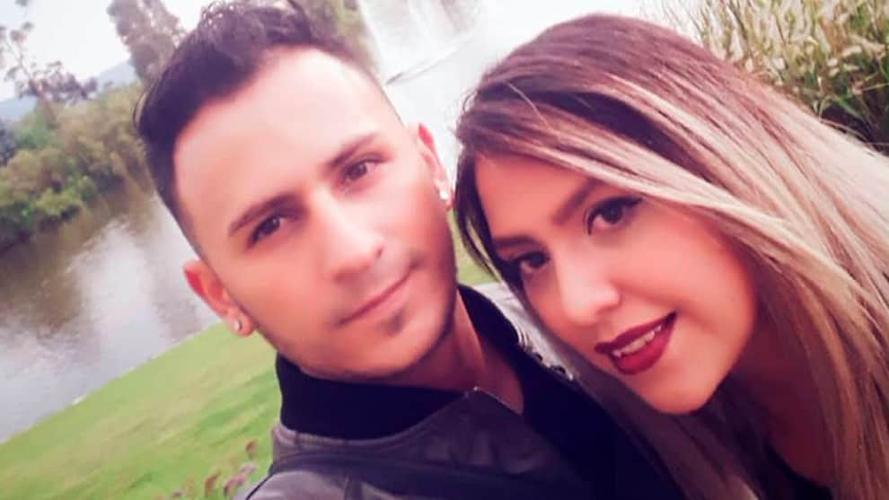 Richard Cardona y su esposa, Charlotte Cobos.