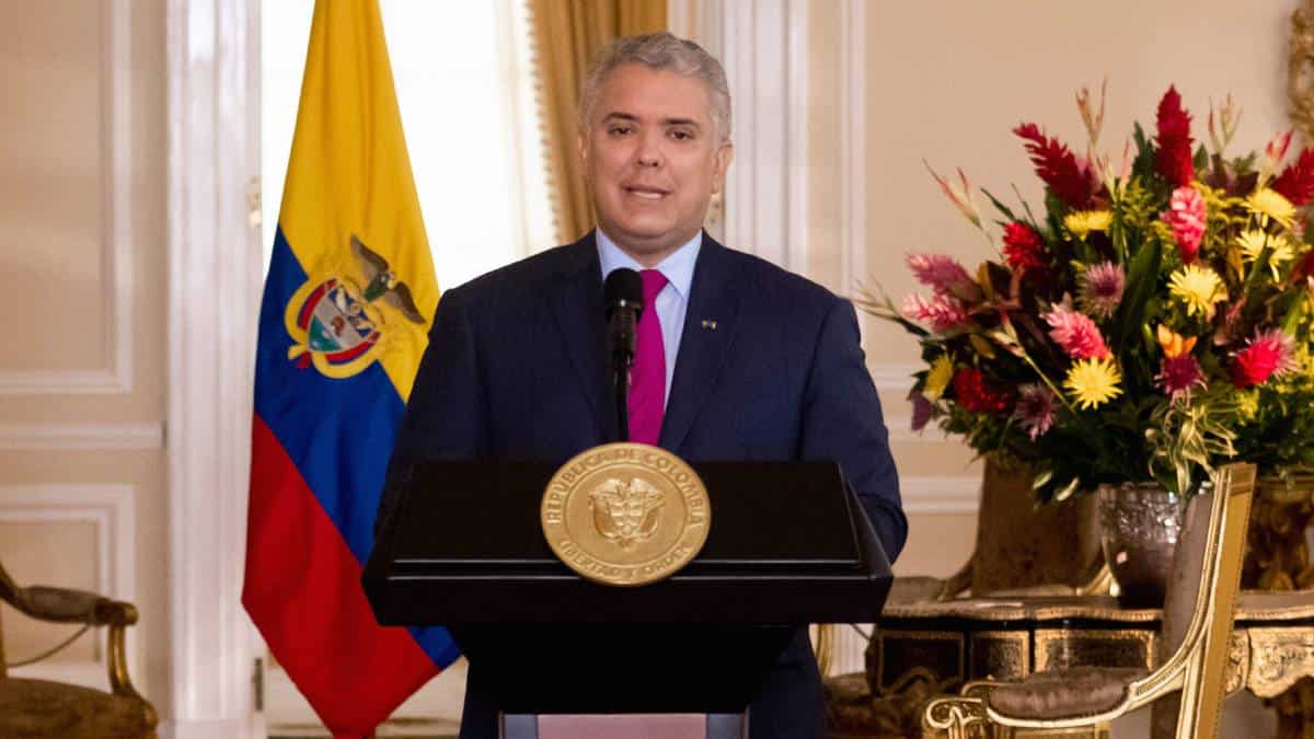 Iván Duque, presidente de Colombia