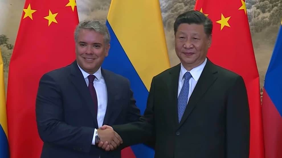 Acuerdo entre Colombia y China sobre la repatriación de presos colombianos.