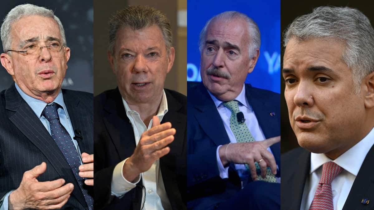 Foto: AFP Presidentes de la República