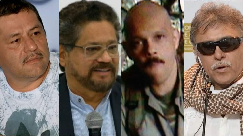 Prontuario de los exlíderes de las Farc que retoman las armas