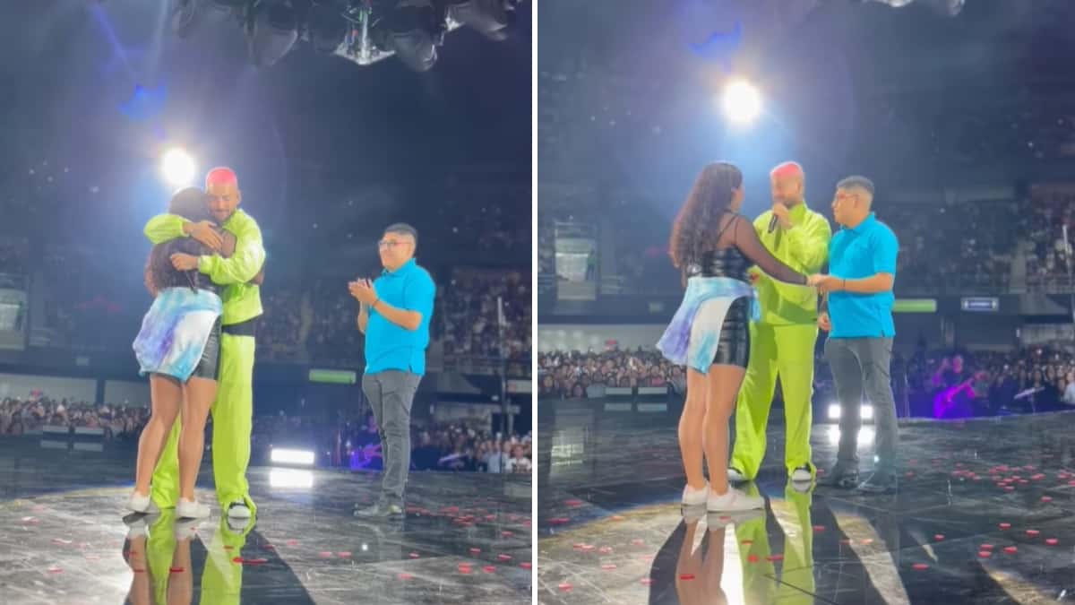 Propuesta de matrimonio en concierto de Maluma