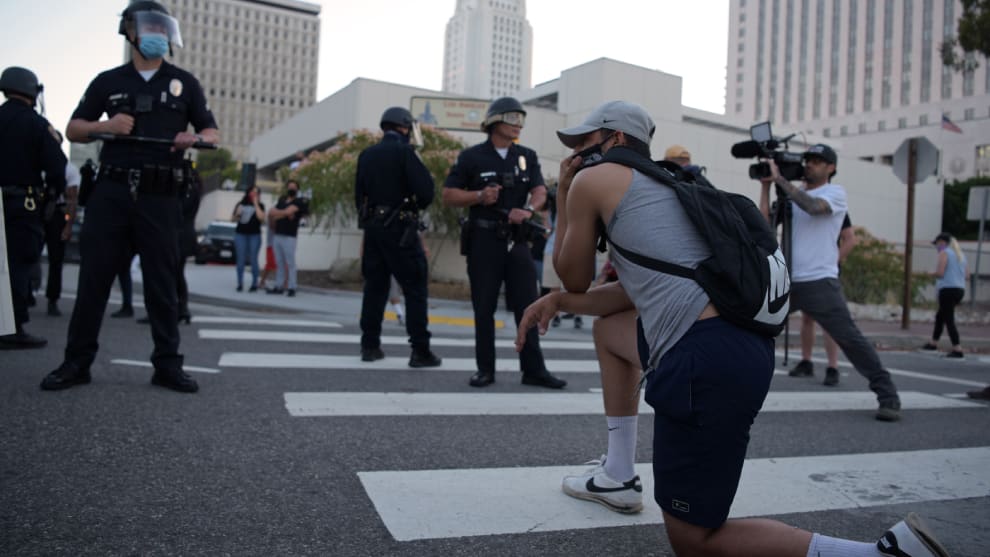 Protesta por la muerte de George Floyd