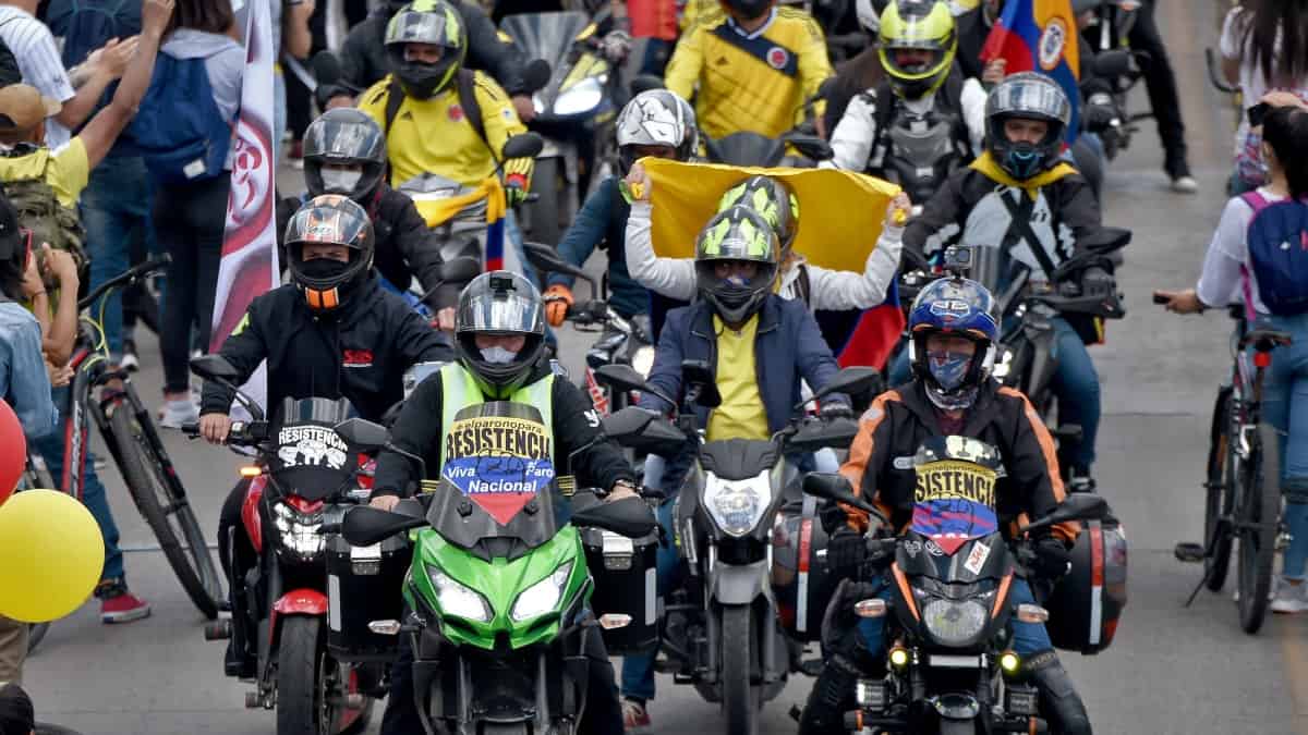 Paro de motocilistas