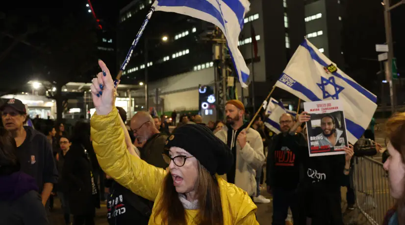 Israelíes piden adelantar elecciones y rescatar rehenes