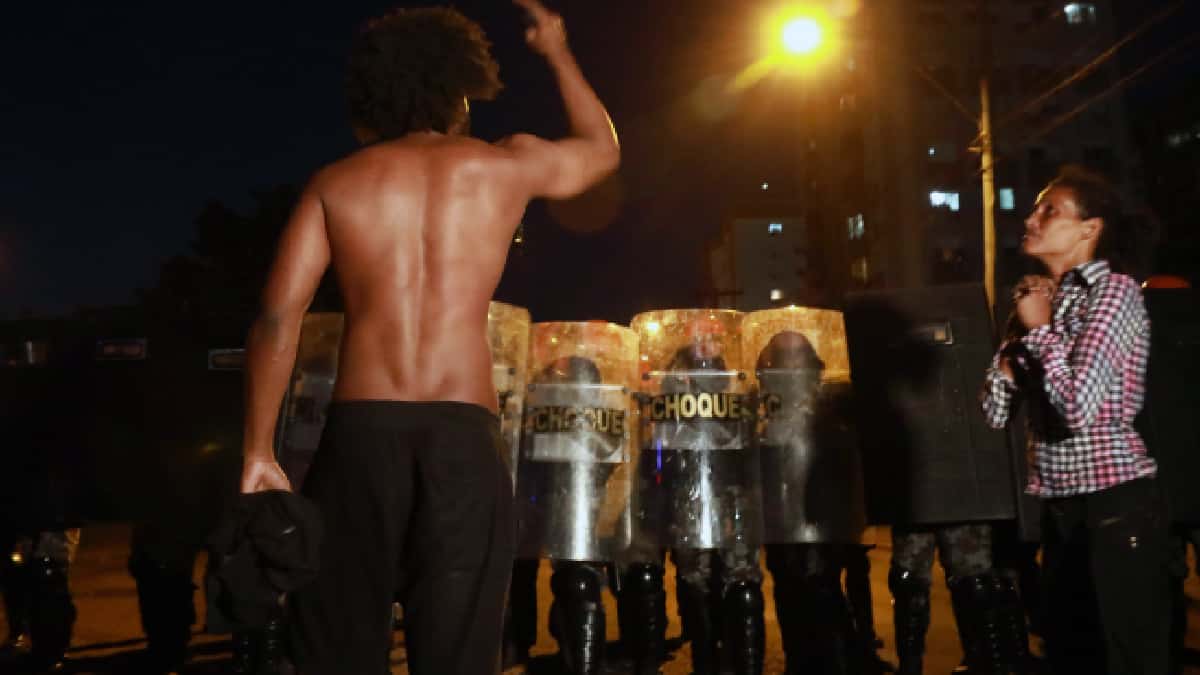 Protestas en Brasil
