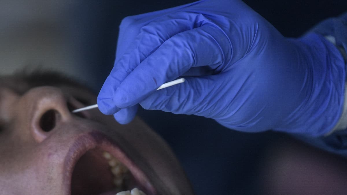 Pruebas de contagio de coronavirus en Bogotá