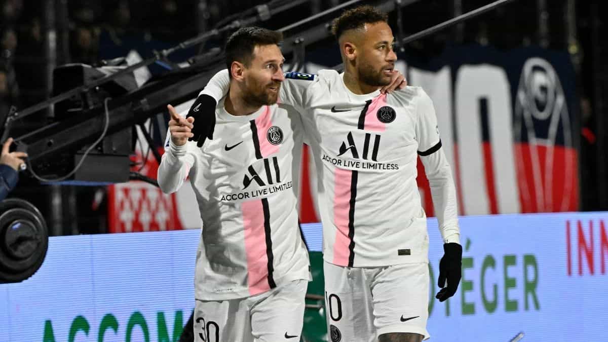 Mbappé, Neymar y Messi lideran la goleada del Paris Saint-Germain