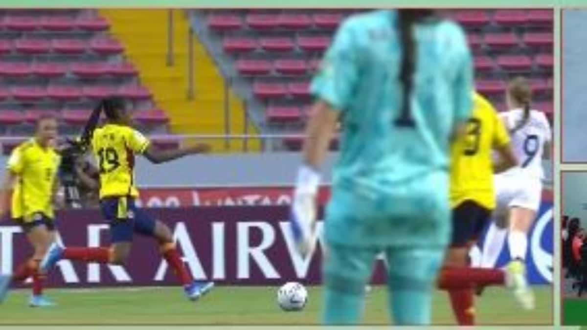 Expulsión Yirleidis Quejada, Colombia-Nueva Zelanda: Mundial femenino Sub-20