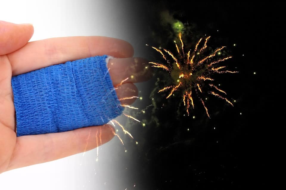 Quemados con pólvora. Balance en Colombia a 16 de diciembre