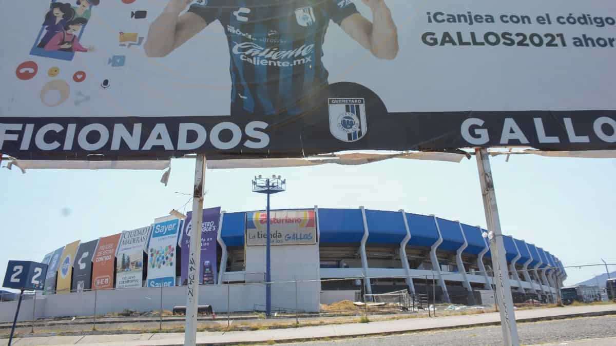 Querétaro - Atlas: catean instalaciones del estadio