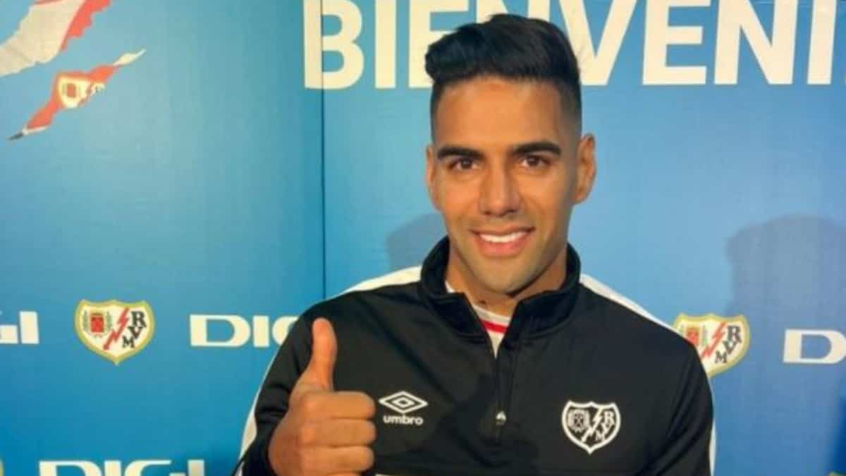 Técnico del Rayo Vallecano habló sobre suplencia de Falcao ante Elche