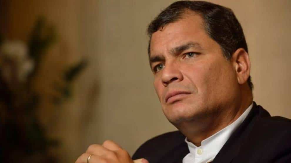 Piden captura del expresidente Rafael Correa para que cumpla condena por corrupción