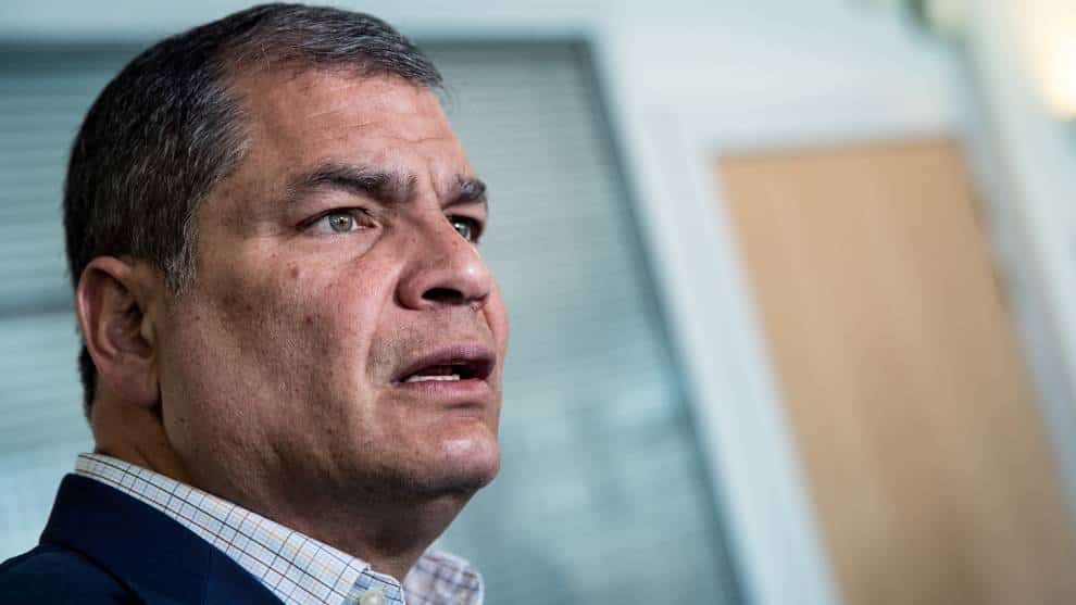 Ratifican condena de ocho años contra expresidente de Ecuador Rafael Correa