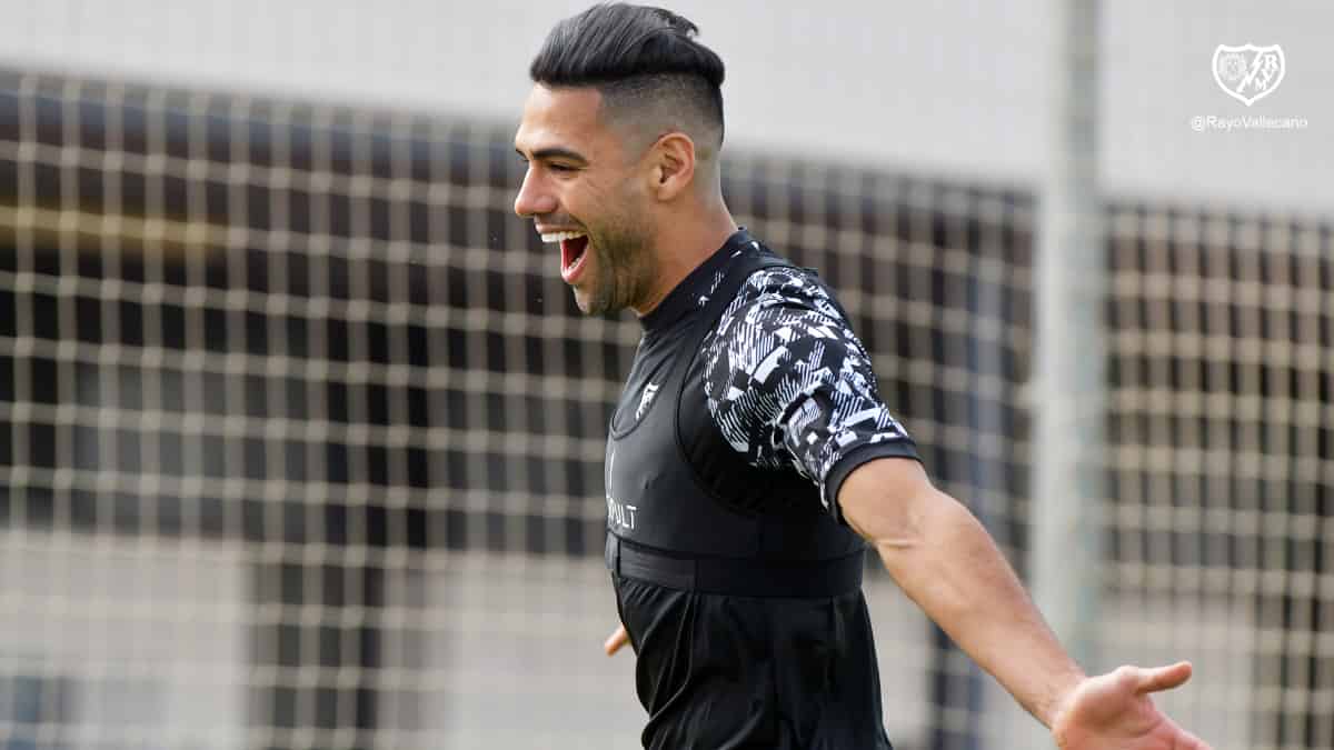 Javier Tebas elogió la llegada de Falcao García al Rayo Vallecano