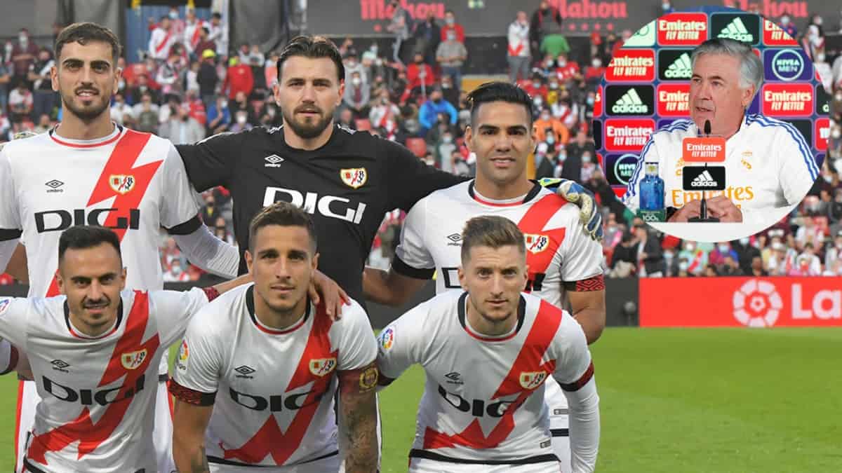 Rayo Vallecano y Carlo Ancelotti