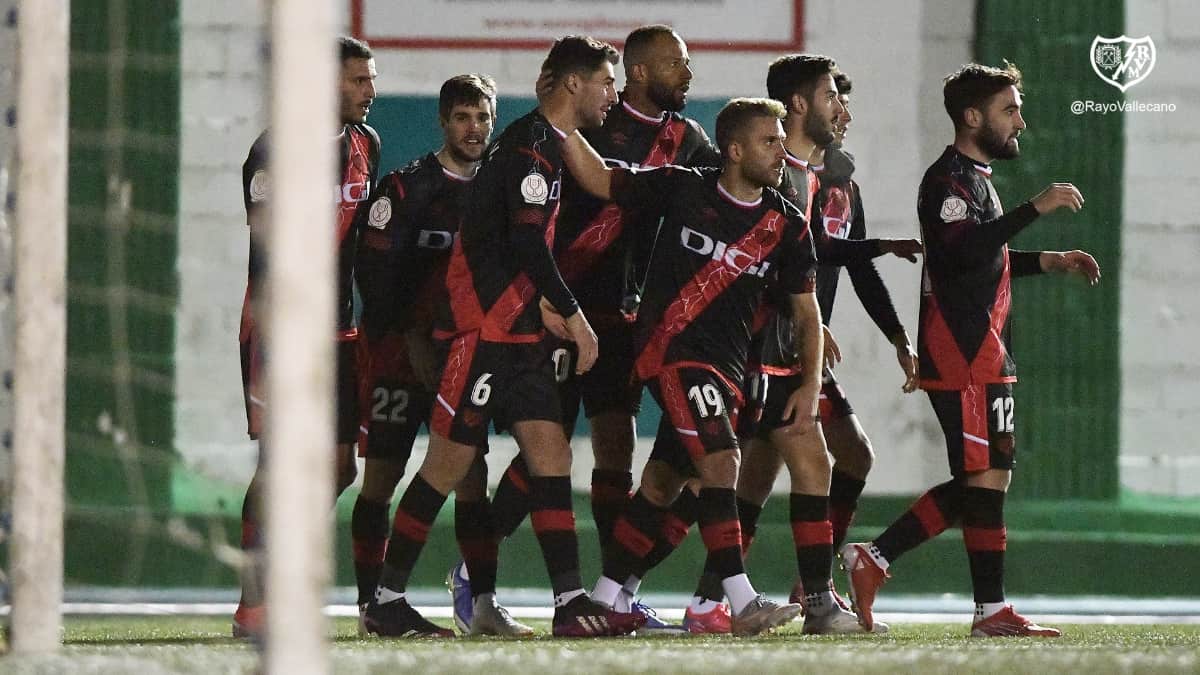 Rayo Vallecano clasificó a segunda ronda de Copa del Rey