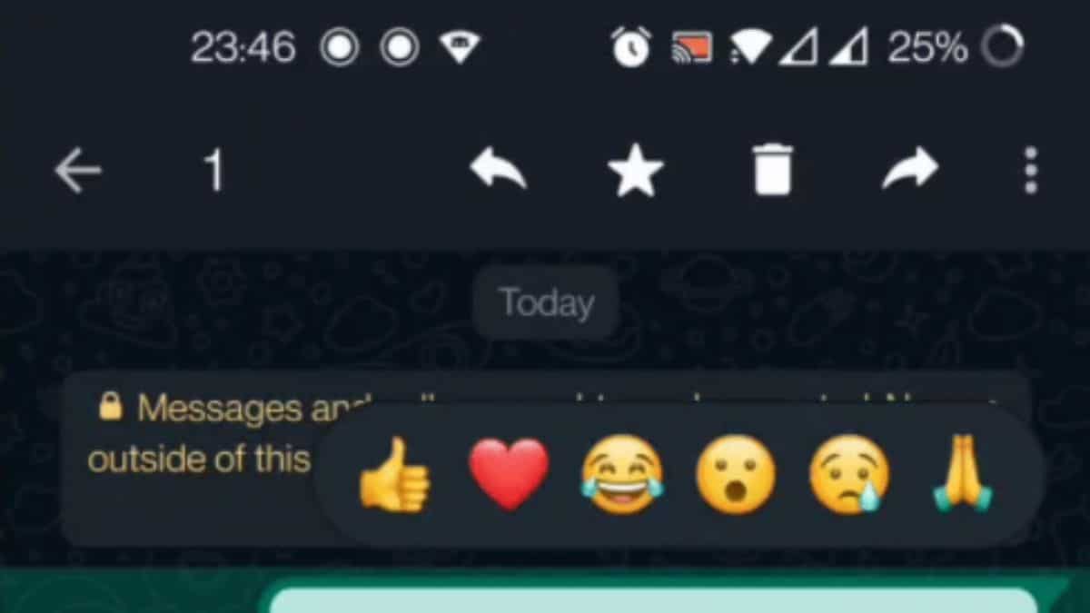 WhatsApp: así funcionarán las reacciones que están en fase de prueba