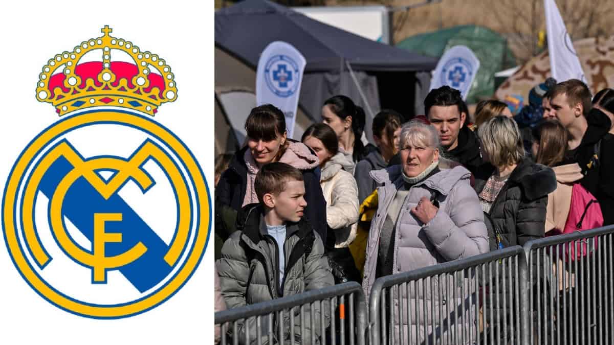 Guerra Rusia-Ucrania: Real Madrid donó un millón de euros para la población desplazada
