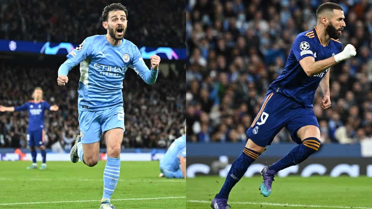 Manchester City 4-3 Real Madrid: Champions League 2021/22