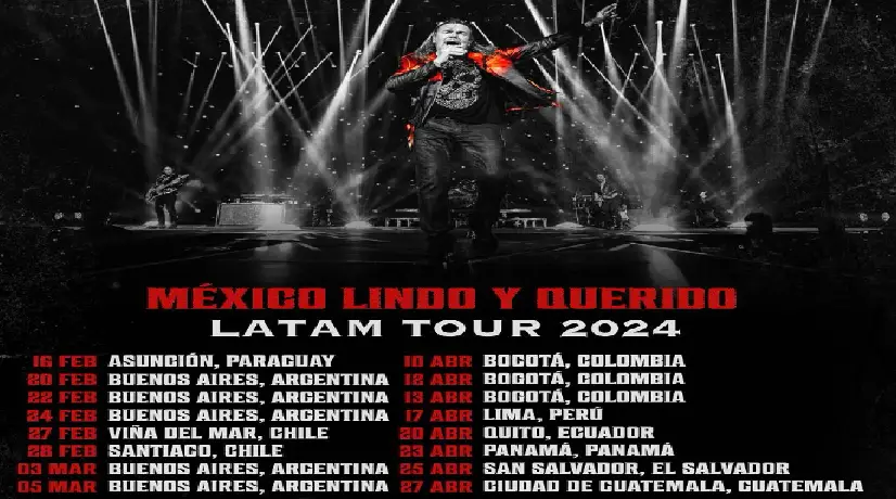 Maná llegó a Bogotá, estas son algunas recomendaciones para su concierto de mañana