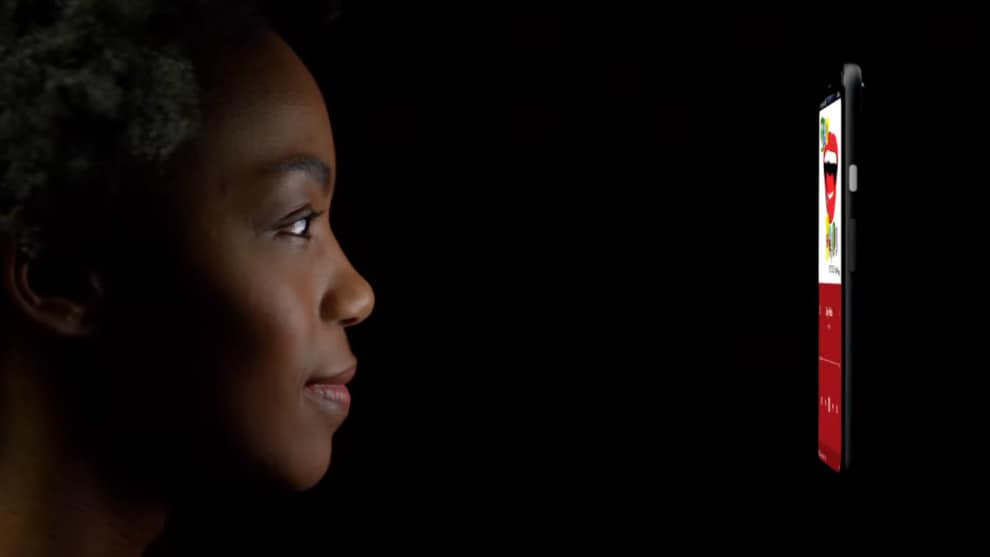 Reconocimiento facial del Pixel 4