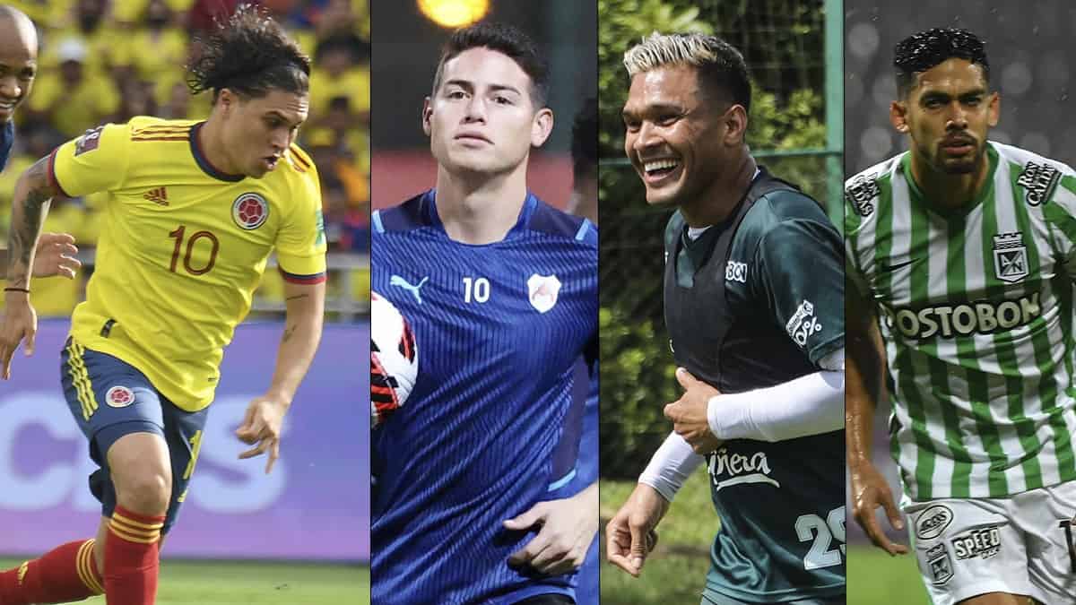 Selección Colombia: los reemplazos de Juan Fernando Quintero