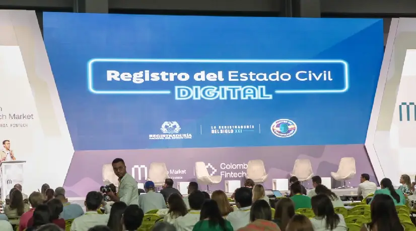 Colombianos tendrán registro civil digital