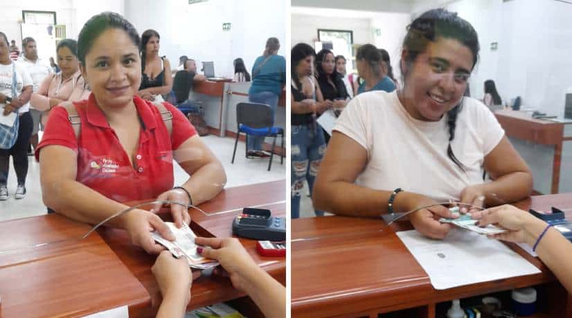 Beneficiarios recibieron primer giro de la Renta Ciudadana