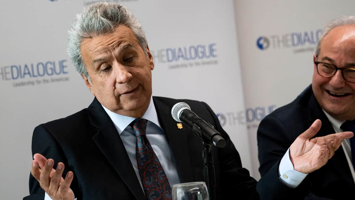 Lenín Moreno renunció a su partido político
