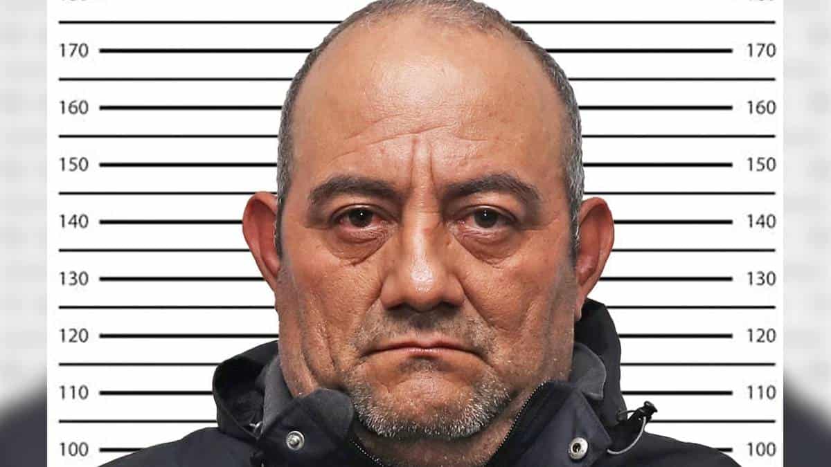 Alias Otoniel ya está reseñado por las autoridades colombianas