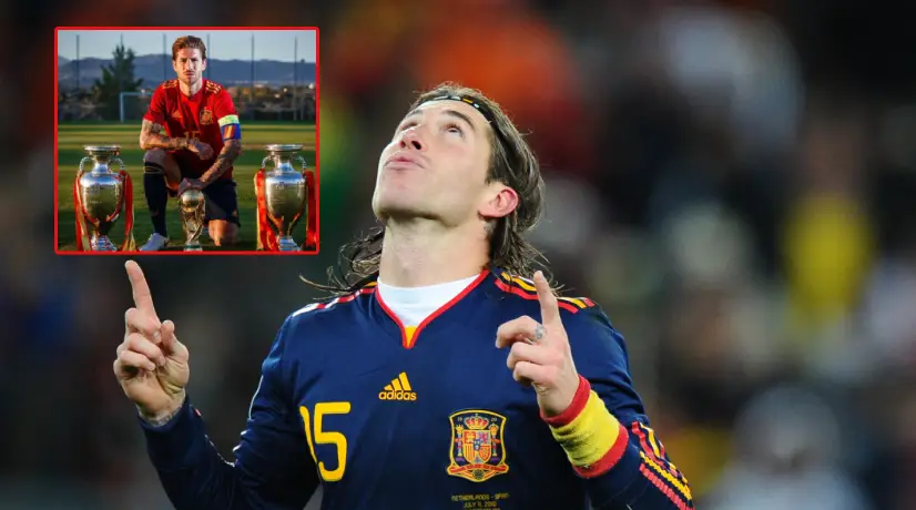 Sergio Ramos se retiró de la Selección de España