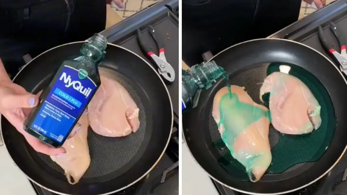 Reto del "pollo dormilon" en TikTok