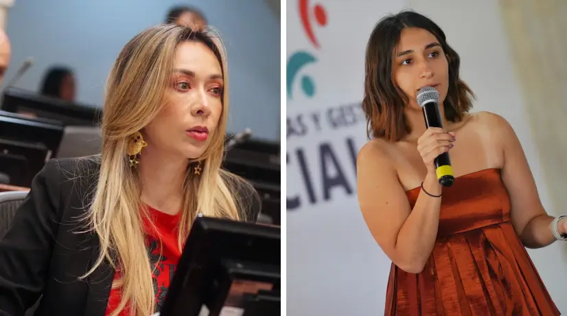 Por qué se reunieron Katherine Miranda y Laura Sarabia