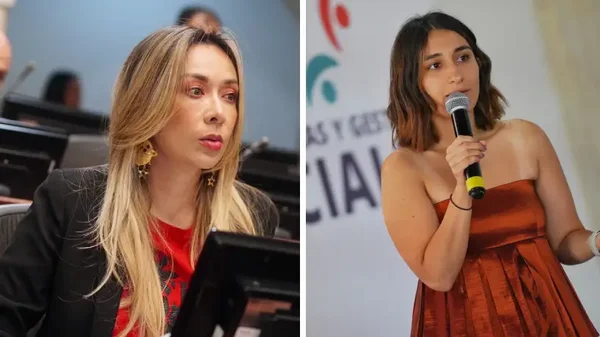 ¿Para qué se reunieron Katherine Miranda y Laura Sarabia?