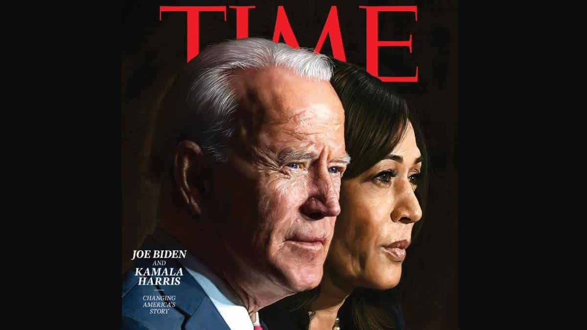 Joe Biden y Kamala Harris elegidos "Personalidades del Año" por la revista Time