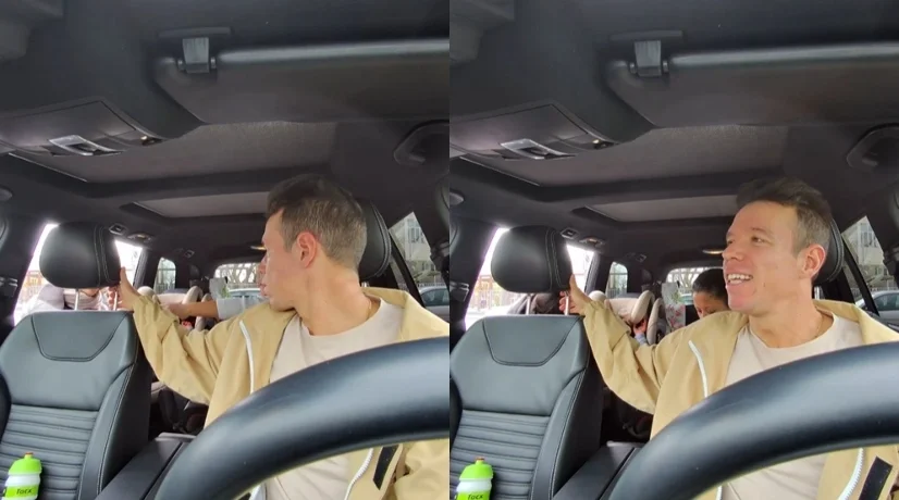 Rigoberto Urán compartió el particular método para calmar a su hija