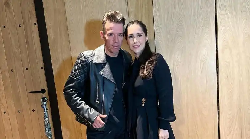 La tierna reacción de la hija de Rigoberto Urán al ver una foto de su padre del 2003: video