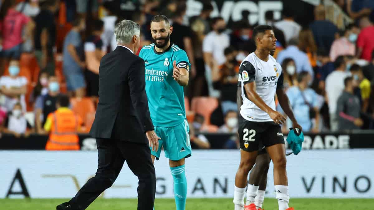 Real Madrid logró la remontada ante el Valencia: LaLiga