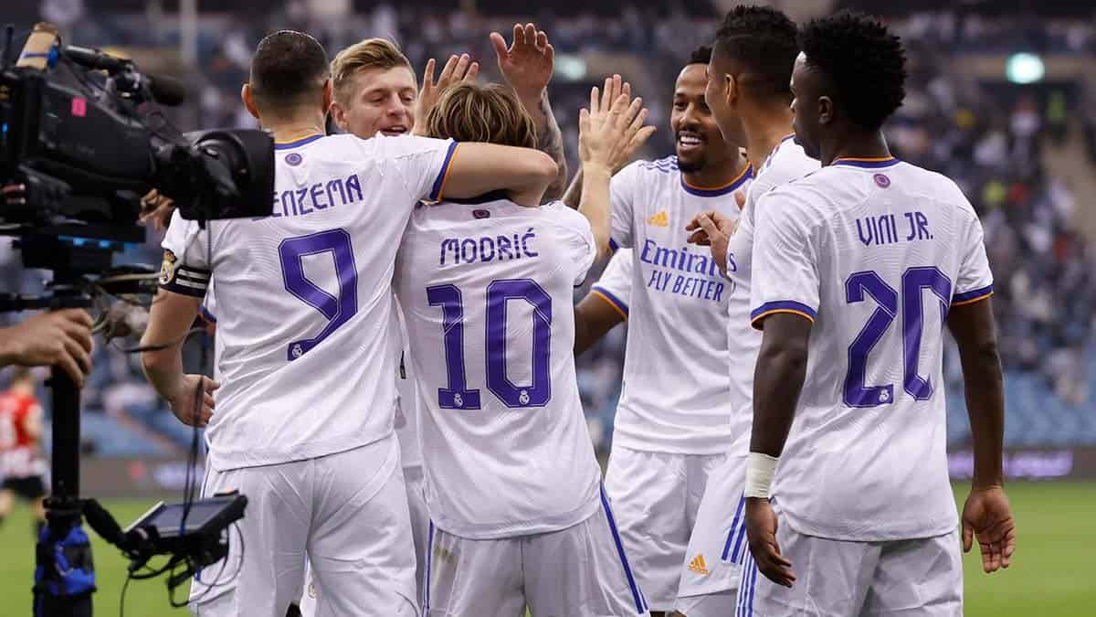 Real Madrid 2-0 Athletic Bilbao: Supercopa de España