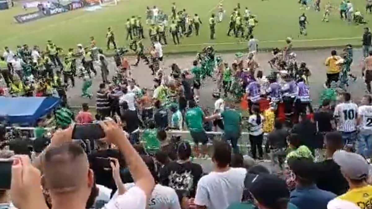 Roban a un hincha del Cali en la invasión en Tuluá