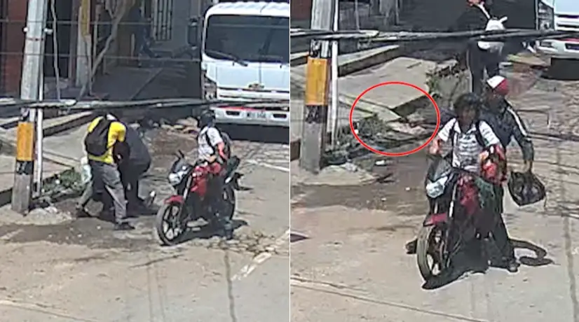 Mujer fue agredida y robada por ladrones en Medellín; dos fueron capturados