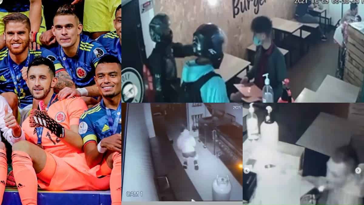 Jugador Selección Colombia sufrió robo en su negocio