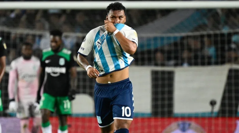 Roger Martínez salvó a Racing: gol agónico para el empate frente a Godoy Cruz